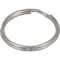 Hillman Key Ring, Silver, Tempered Steel, Split Rings/Cable Rings, 50 PK 703508 - alternate 1